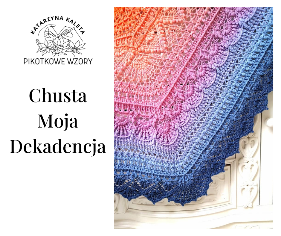 Wzór online "Moja Dekadencja" Pikotkowe wzory