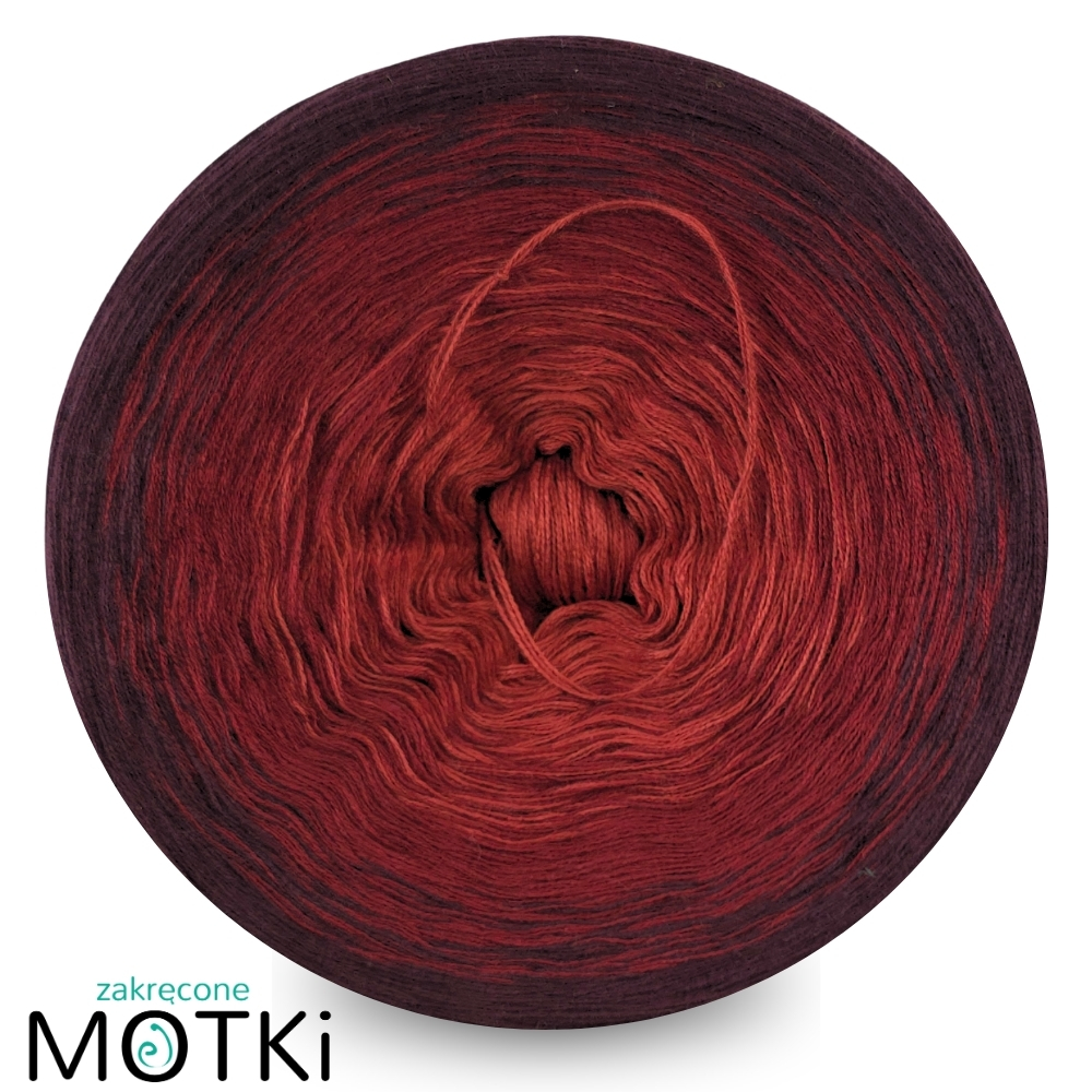 (3) bawełna/akryl TREE 18 cegła/malaga/wino