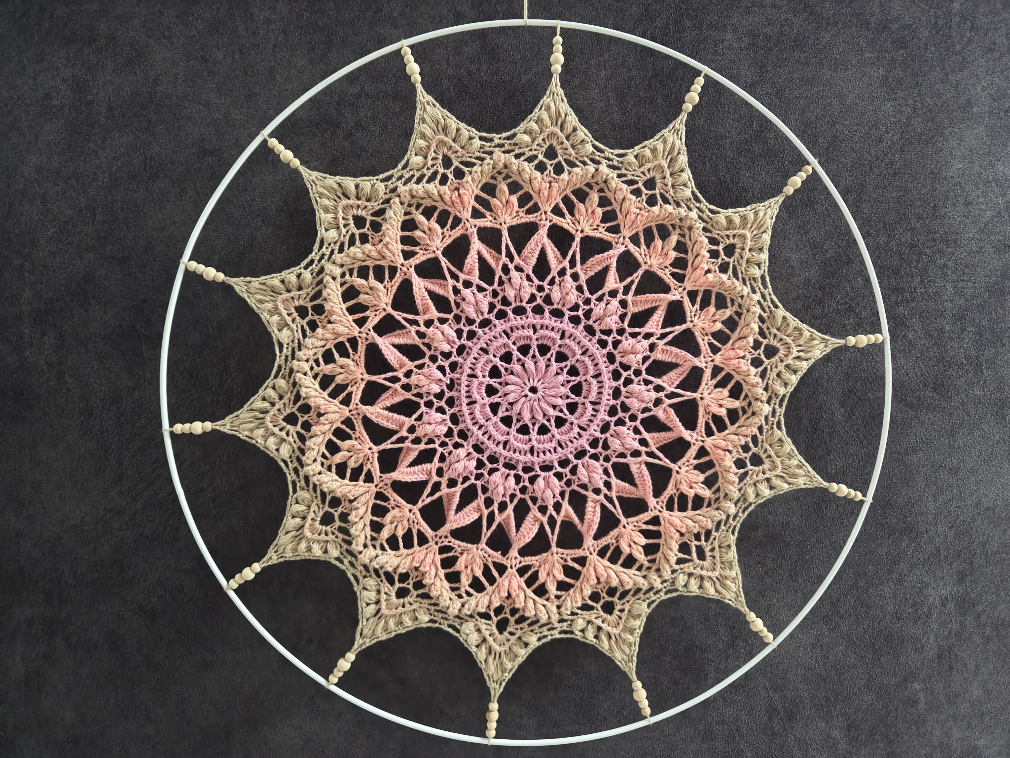 Mandala Zachód Słońca Pikotkowe wzory